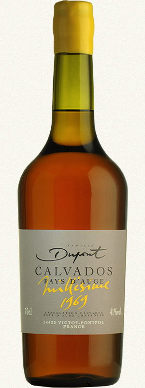 Bottle Domaine Dupont Calvados 1969