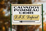 Domaine Dupont road sign