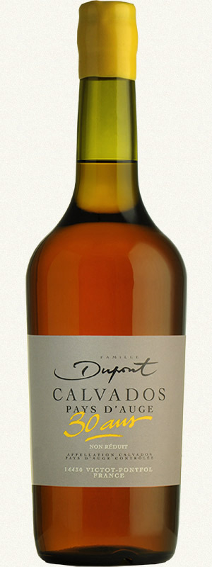 Bottle Domaine Dupont Calvados 30 ans non-réduit