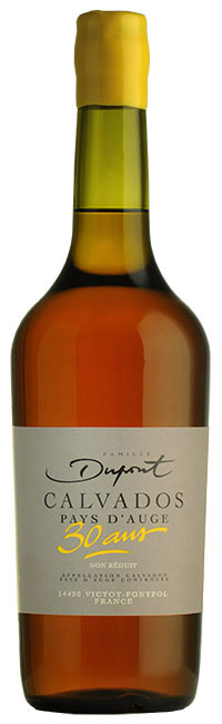 Flasche Domaine Dupont Calvados 30 ans non-réduit