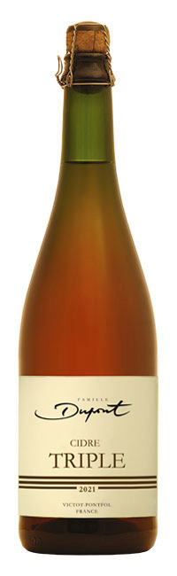 Flasche Domaine Dupont Dreifacher Cidre
