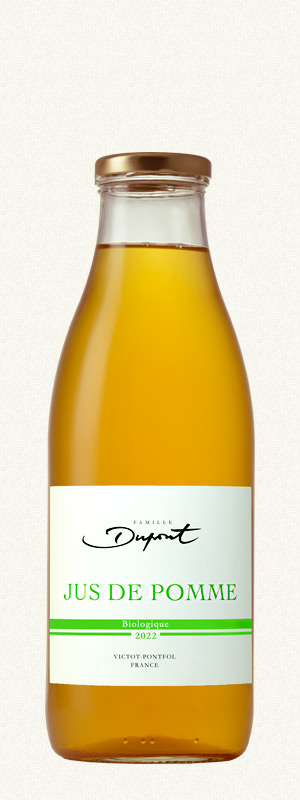 Bouteille Domaine Dupont Jus de Pomme