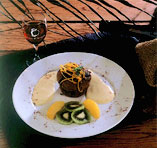Pommeau with dessert Pommeau with dessert
