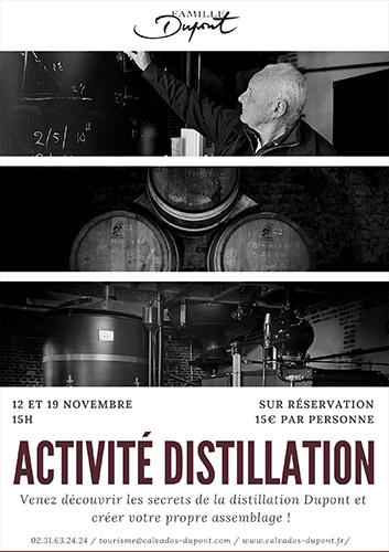 Calvados Distillation - Domaine Dupont