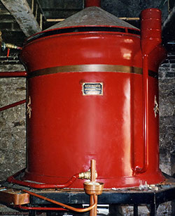 The condenser - Distillation of Calvados