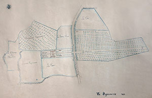 La Vigannerie 1851 map