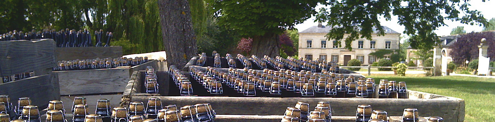 Flaschen von Cidres Domaine Dupont