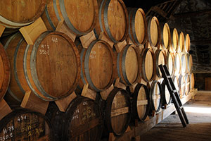 Calvados & Pommeau oak barrels