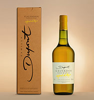 Bottle with box: Calvados Hors d'Age Bottle with box: Calvados Hors d'Age