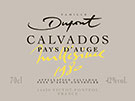 Label Calvados 1980