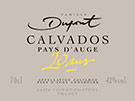 Etiquette Calvados 20 ans