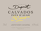 Label Calvados 30 years