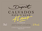 Label Calvados 45 years unreduced