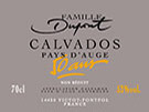 Label Calvados 50 years unreduced