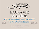 Etiquette Cask Finish Rhum Caroni