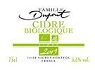 Label Cidre Biologique