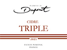 Etiquette Cidre Triple