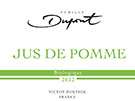 Etiquette Jus de Pomme